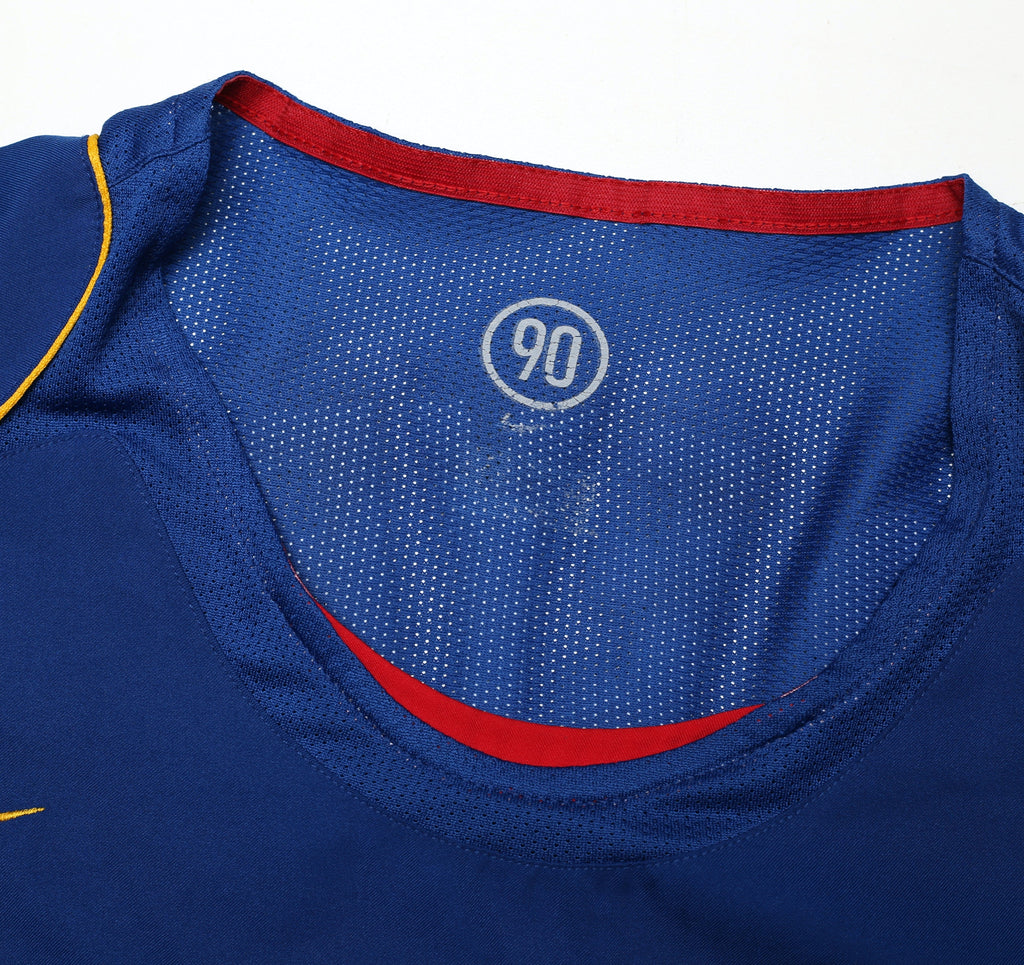 2004/05 REYES #9 Arsenal Vintage Nike Long Sleeve Away Football Shirt (XL)