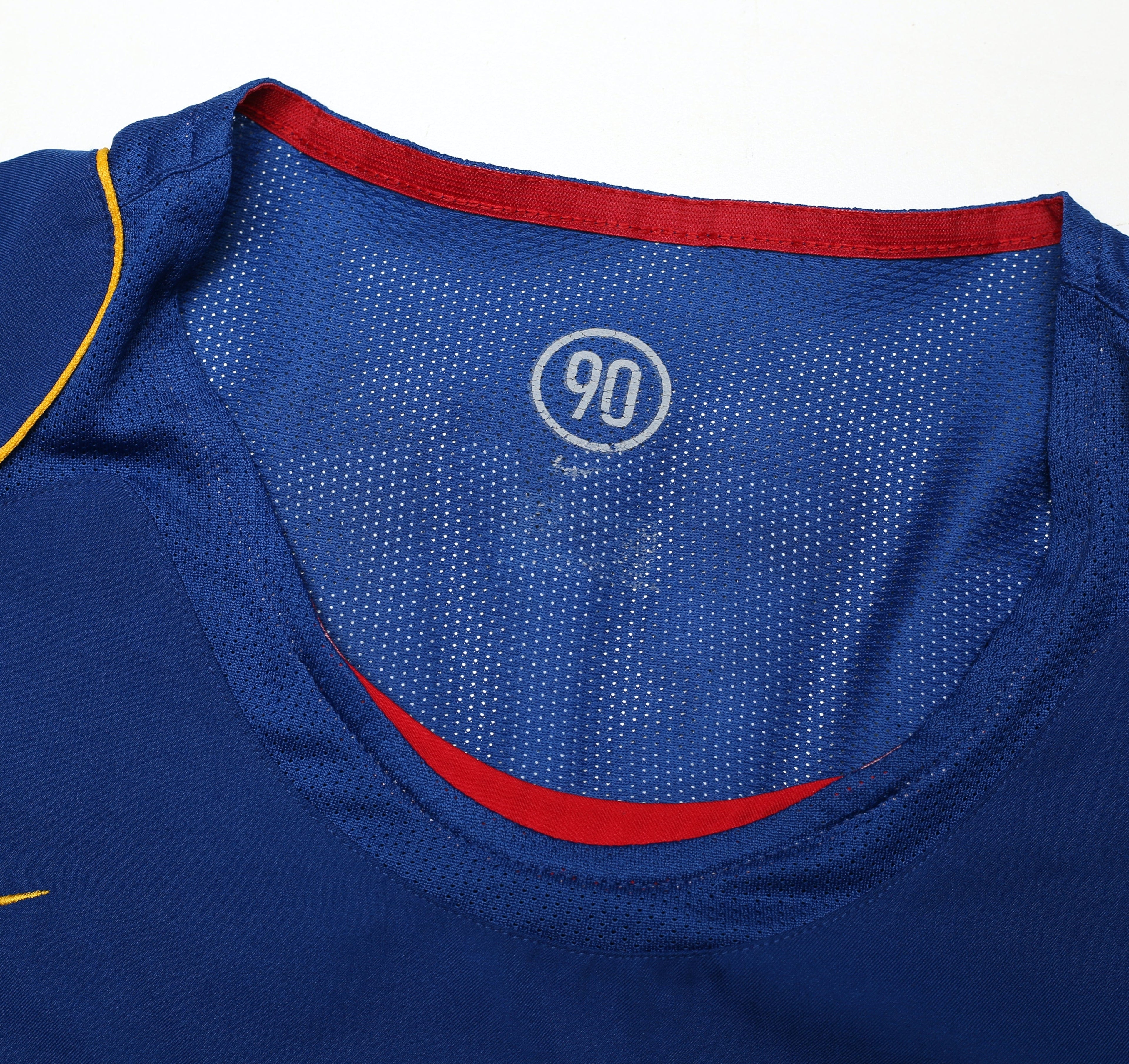 2004/05 REYES #9 Arsenal Vintage Nike Long Sleeve Away Football Shirt (XL)