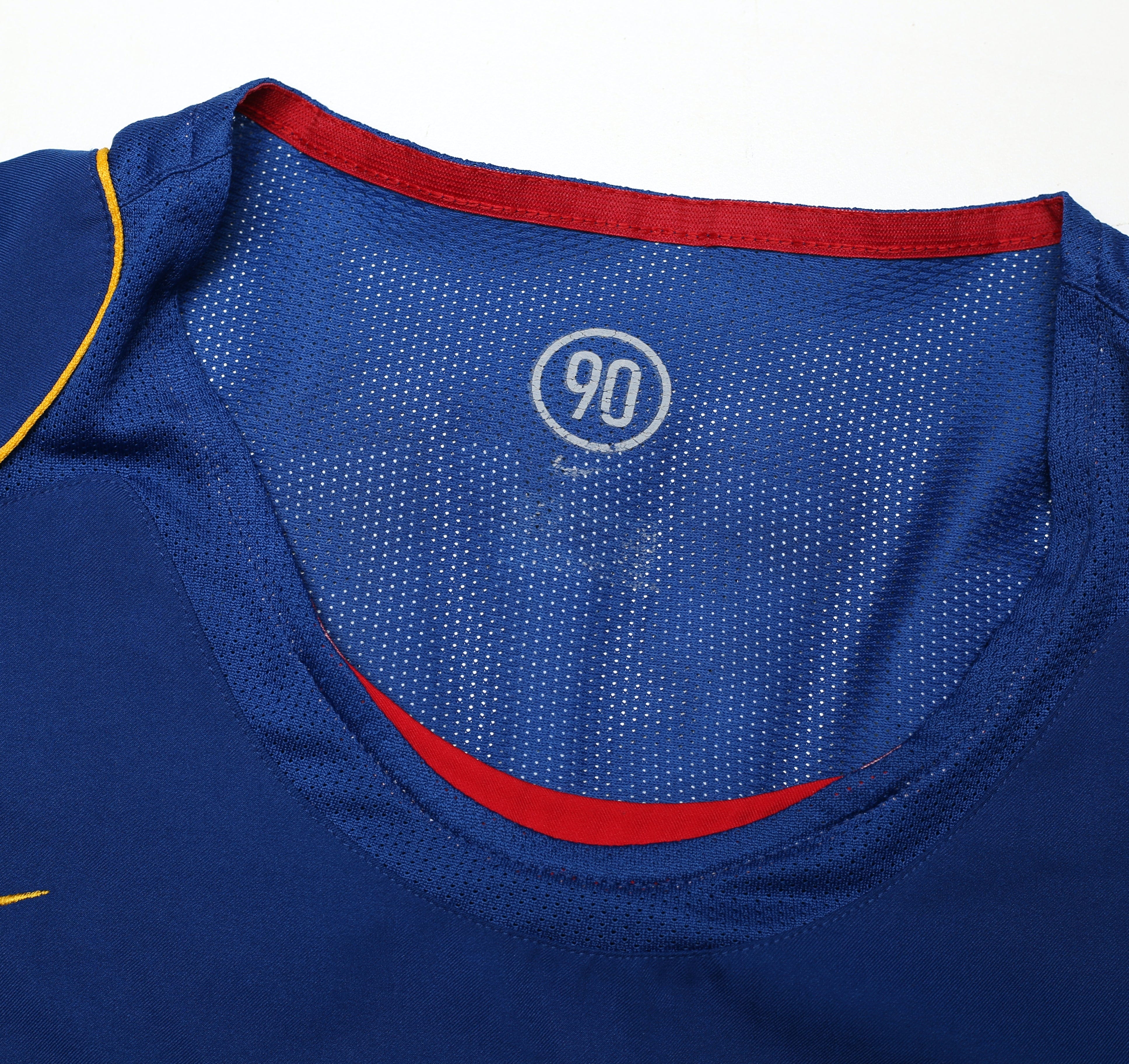 2004/05 REYES #9 Arsenal Vintage Nike Long Sleeve Away Football Shirt (XL)