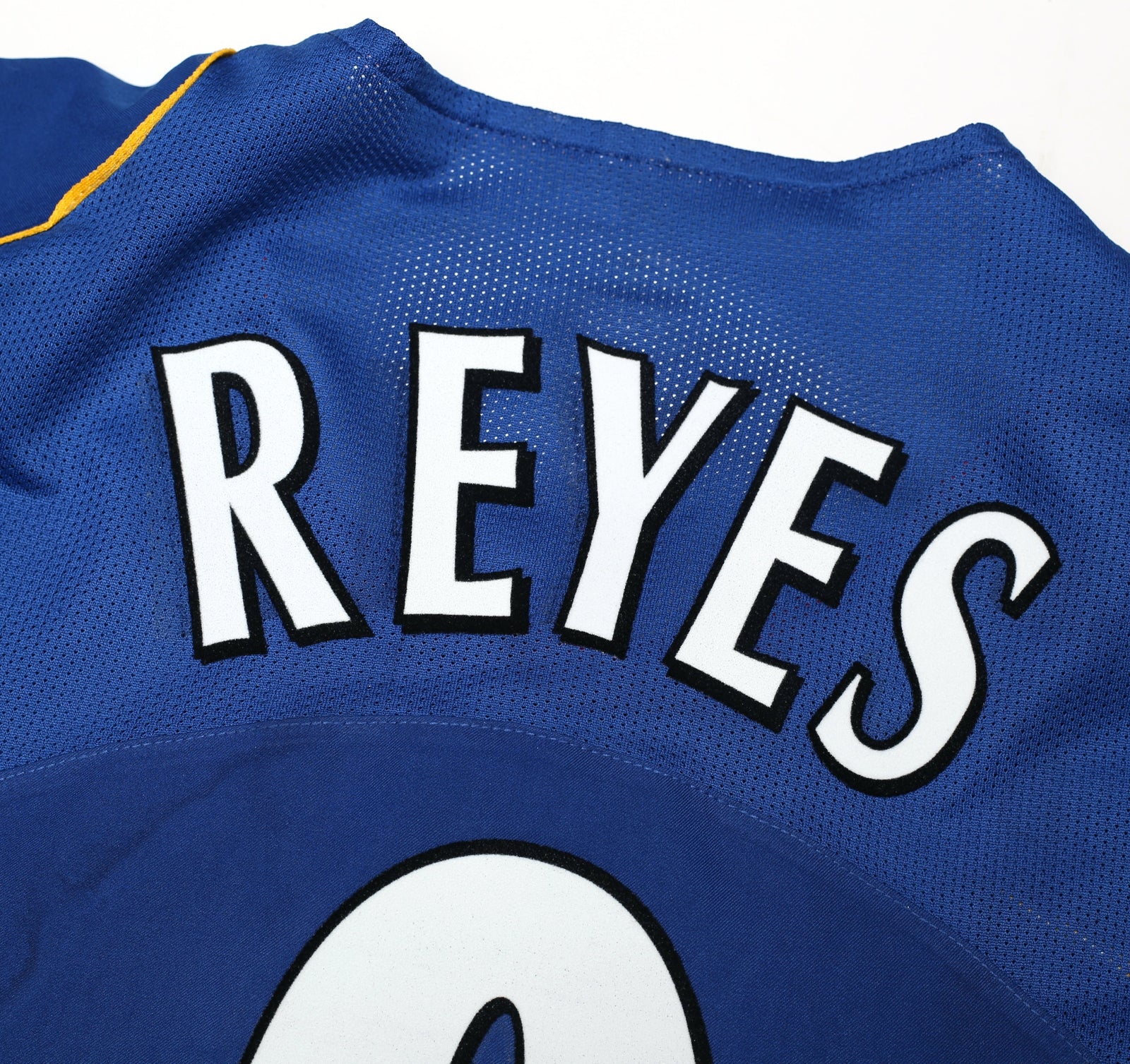 2004/05 REYES #9 Arsenal Vintage Nike Long Sleeve Away Football Shirt (XL)