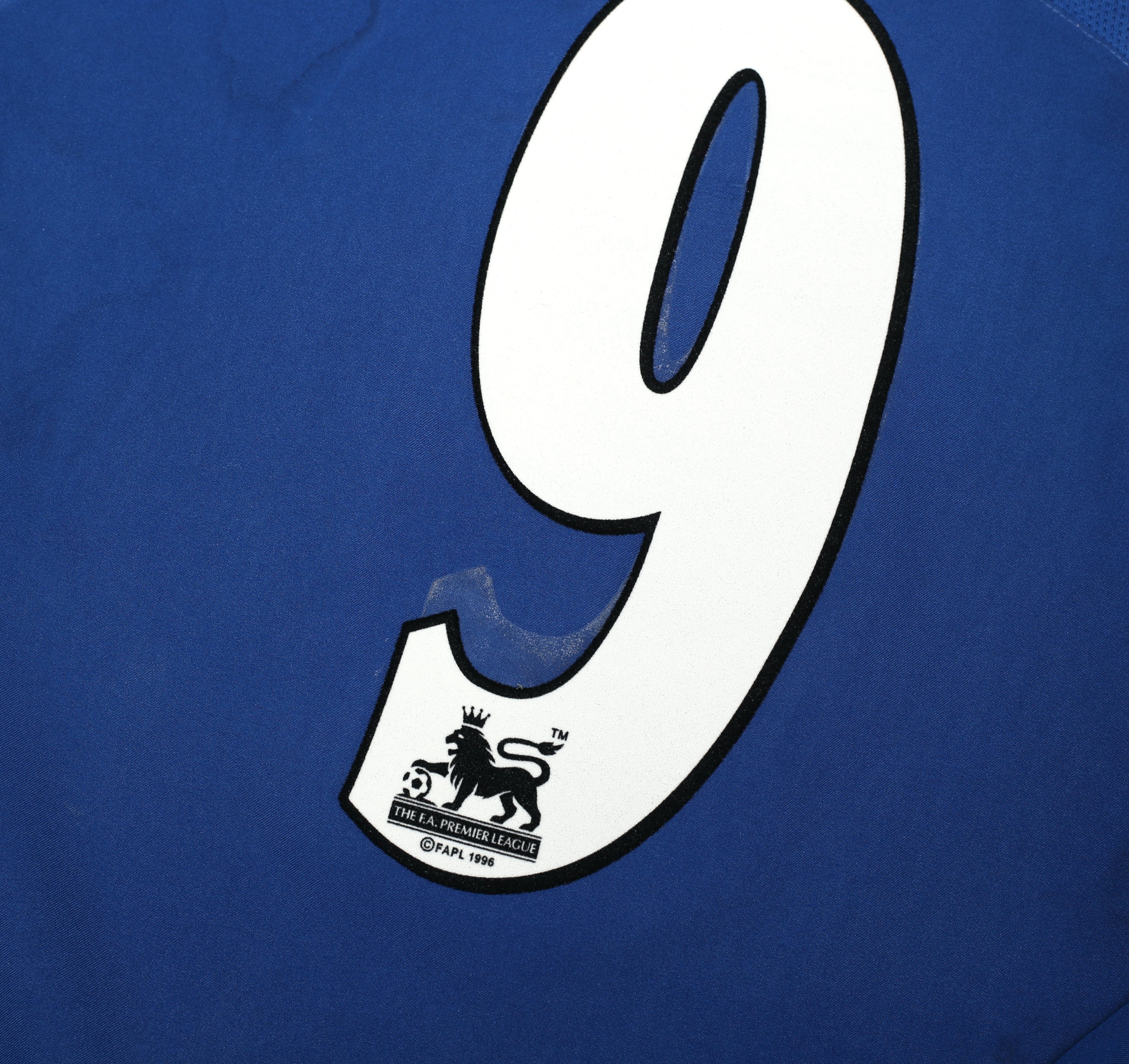 2004/05 REYES #9 Arsenal Vintage Nike Long Sleeve Away Football Shirt (XL)