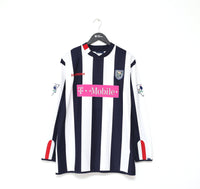 2004/05 RICHARDSON #15 MATCH WORN West Brom Vintage Diadora Football Shirt (L)