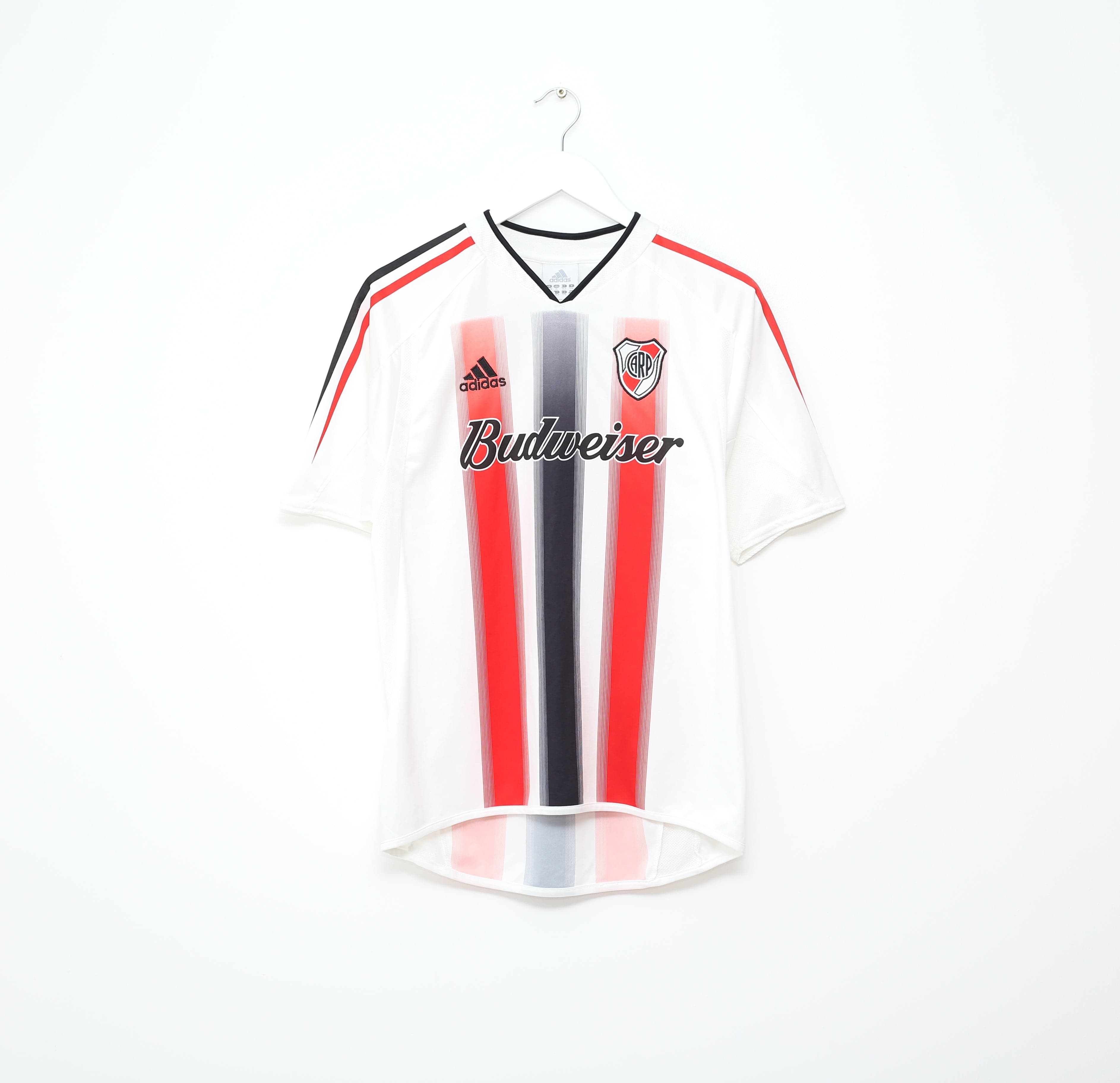 2004/05 RIVER PLATE Vintage adidas Third Football Shirt (S)