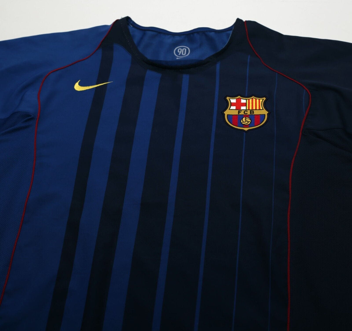 2004/05 RONALDINHO #10 Barcelona Vintage Nike Away Football Shirt (XL)