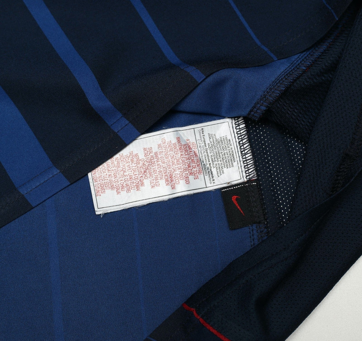 2004/05 RONALDINHO #10 Barcelona Vintage Nike Away Football Shirt (XXL)