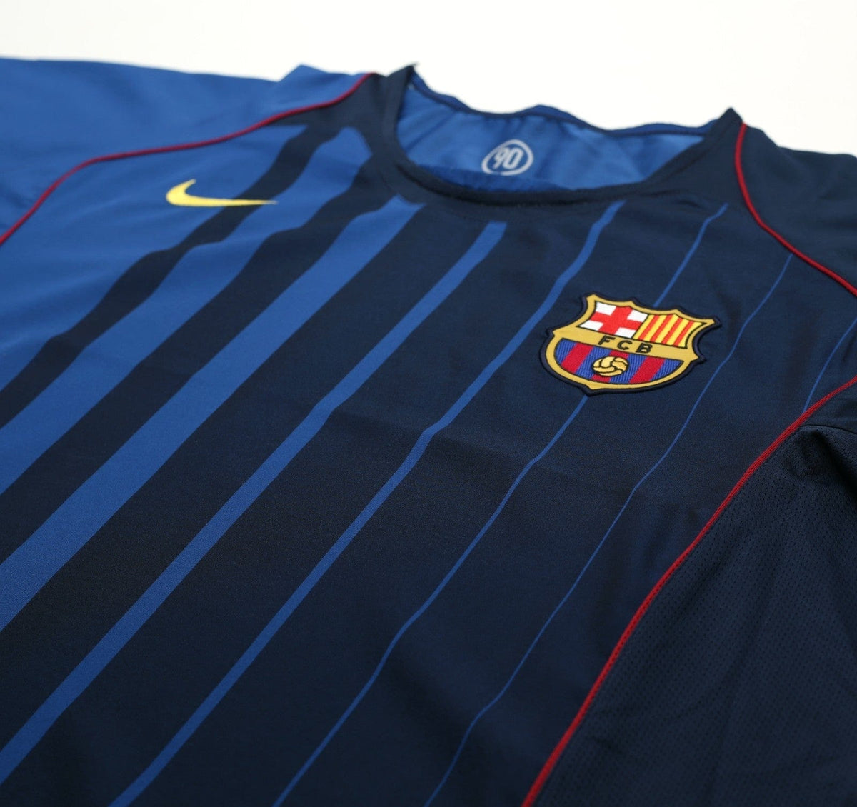 2004/05 RONALDINHO #10 Barcelona Vintage Nike Away Football Shirt (XXL)