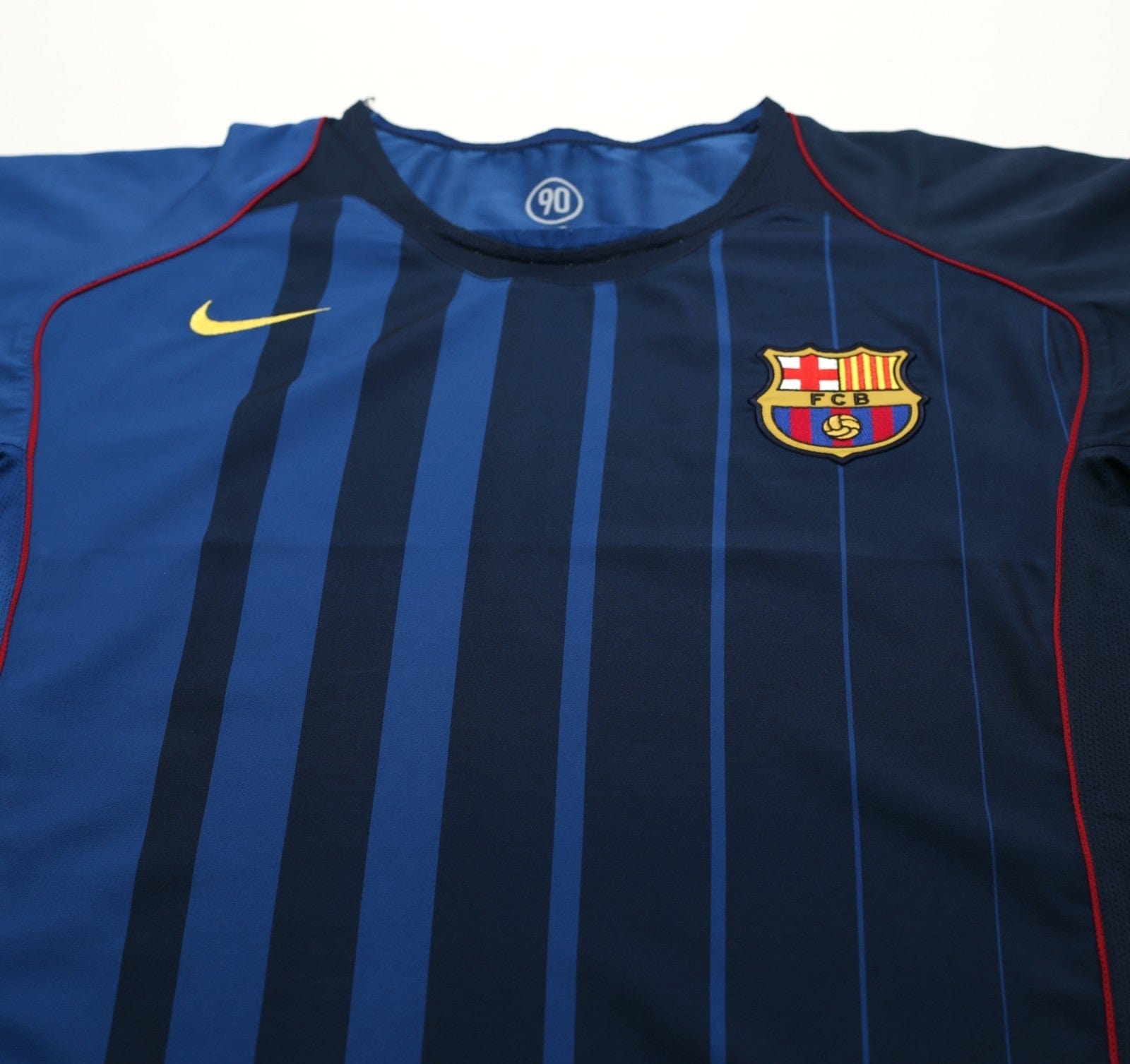 2004/05 RONALDINHO #10 Barcelona Vintage Nike Away Football Shirt (XXL)