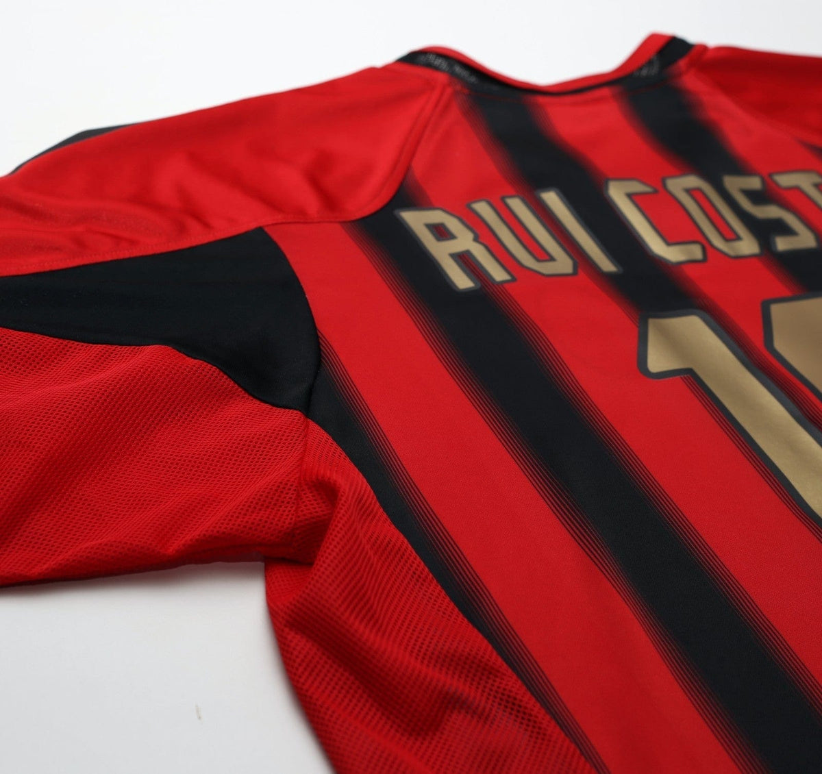 2004/05 RUI COSTA #10 AC Milan Vintage adidas Home Football Shirt (XXL)