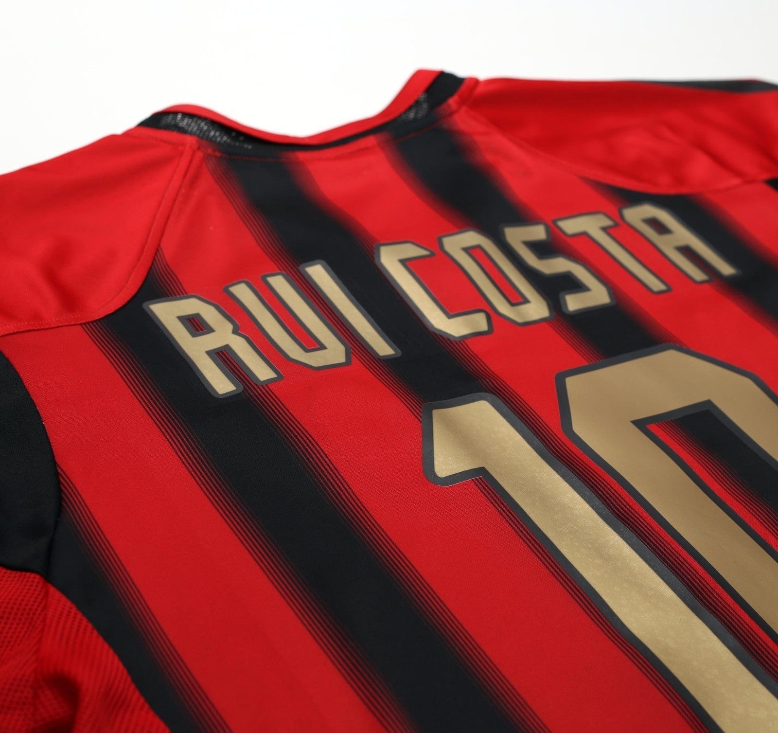 2004/05 RUI COSTA #10 AC Milan Vintage adidas Home Football Shirt (XXL)