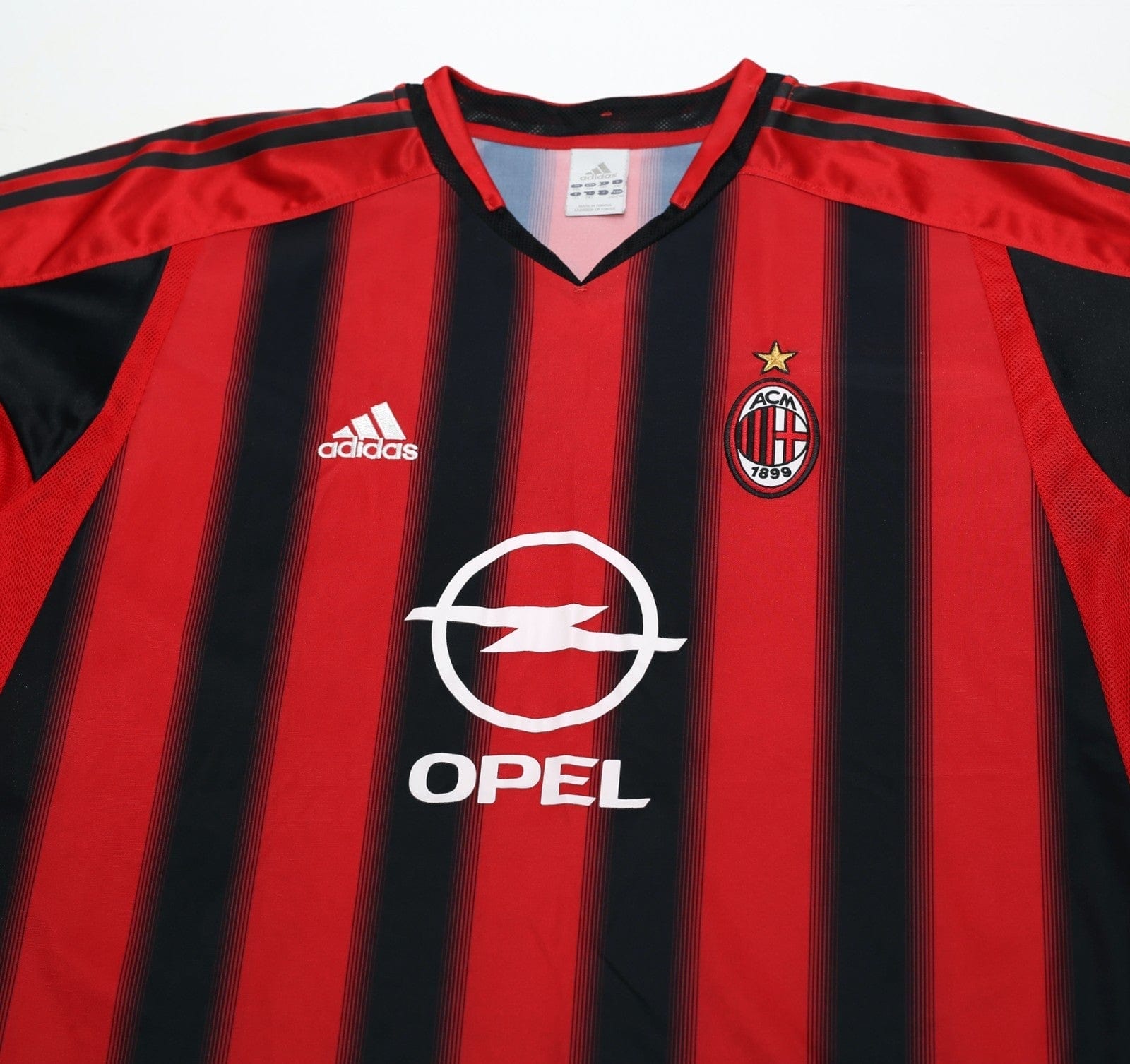 2004/05 RUI COSTA #10 AC Milan Vintage adidas Home Football Shirt (XXL)