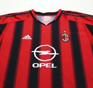 2004/05 RUI COSTA #10 AC Milan Vintage adidas Home Football Shirt (XXL)