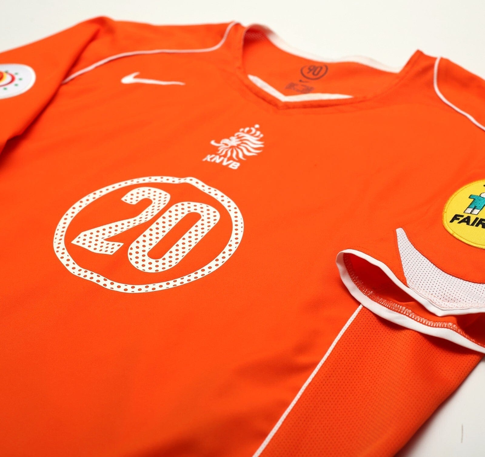 2004/05 SEEDORF #20 Holland Vintage Nike Home Football Shirt (XL) EURO 2004