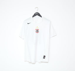 2004/05 TEVEZ #10 Corinthians Vintage Nike Home Football Shirt Jersey (M)