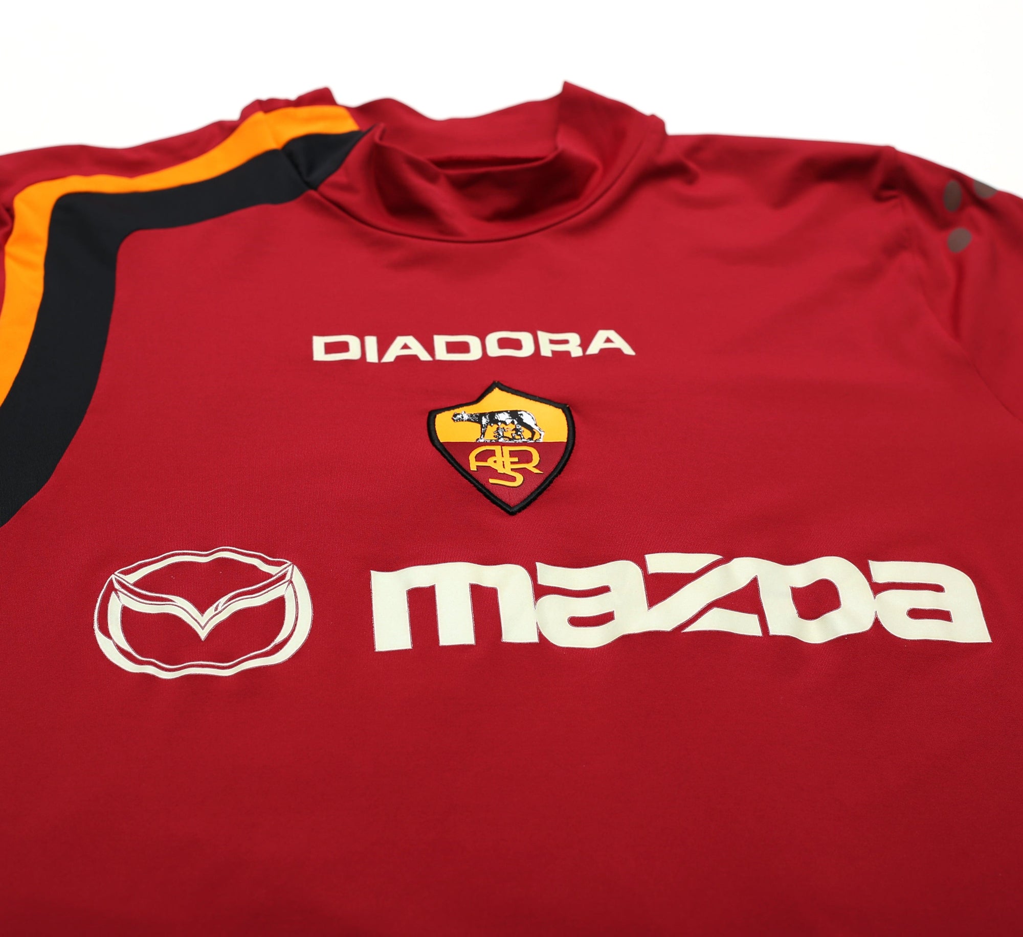 2004/05 TOTTI #10 AS Roma Vintage Diadora Football Shirt (M)