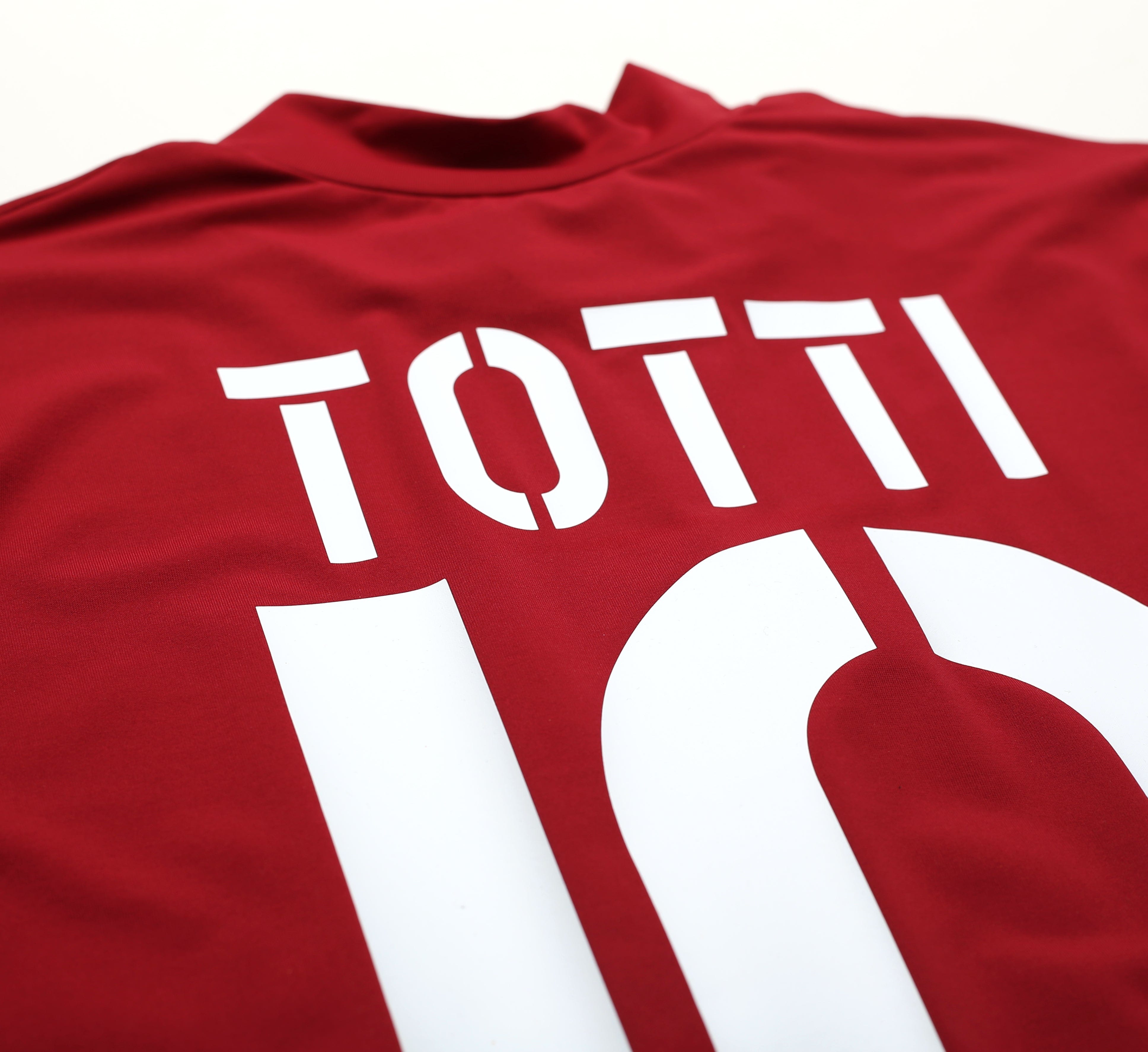2004/05 vintage Totti 10# shirt | Size M | Classic Diadora Roma kit