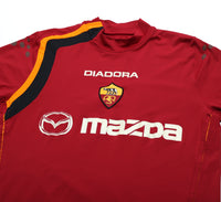 2004/05 TOTTI #10 AS Roma Vintage Diadora Football Shirt (M)