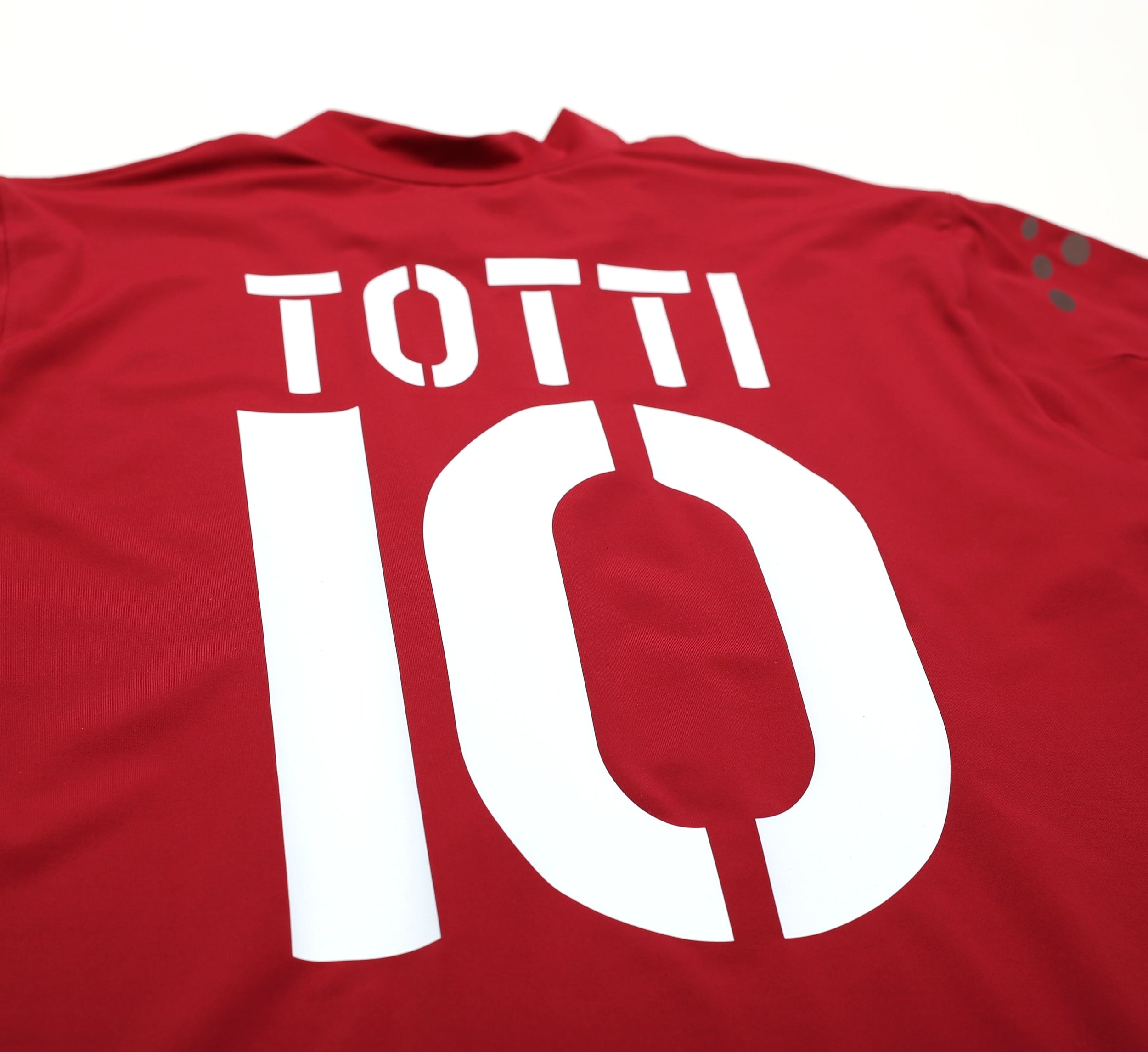 2004/05 TOTTI #10 AS Roma Vintage Diadora Football Shirt (M)