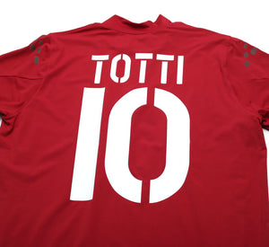 2004/05 TOTTI #10 AS Roma Vintage Diadora Football Shirt (M)