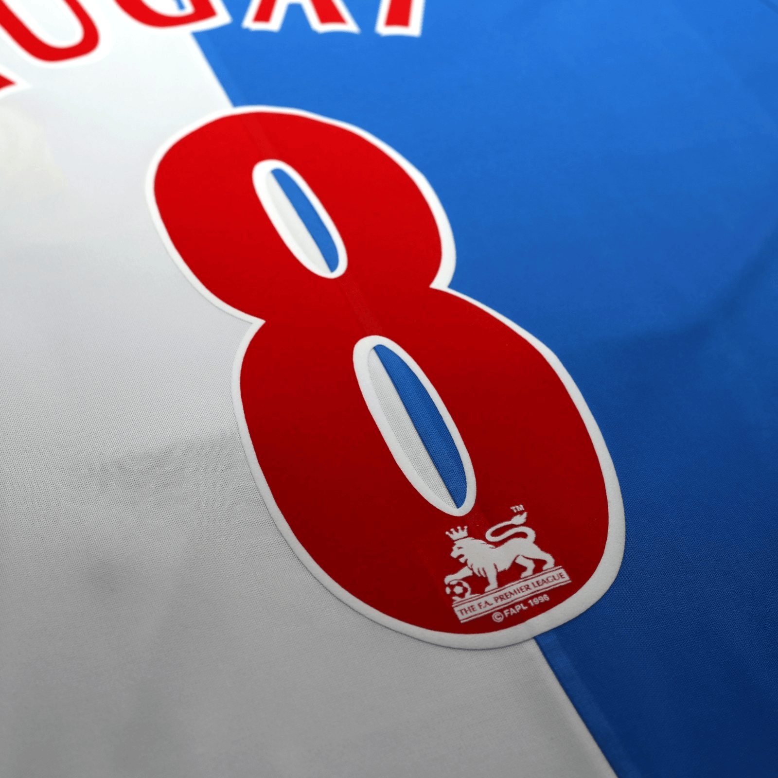 2004/05 Tugay #8 Blackburn Rovers Vintage Lonsdale Home Football Shirt (L)