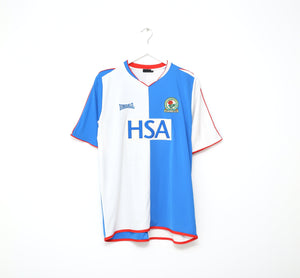 2004/05 TUGAY #8 Blackburn Rovers Vintage Lonsdale Home Football Shirt (M)