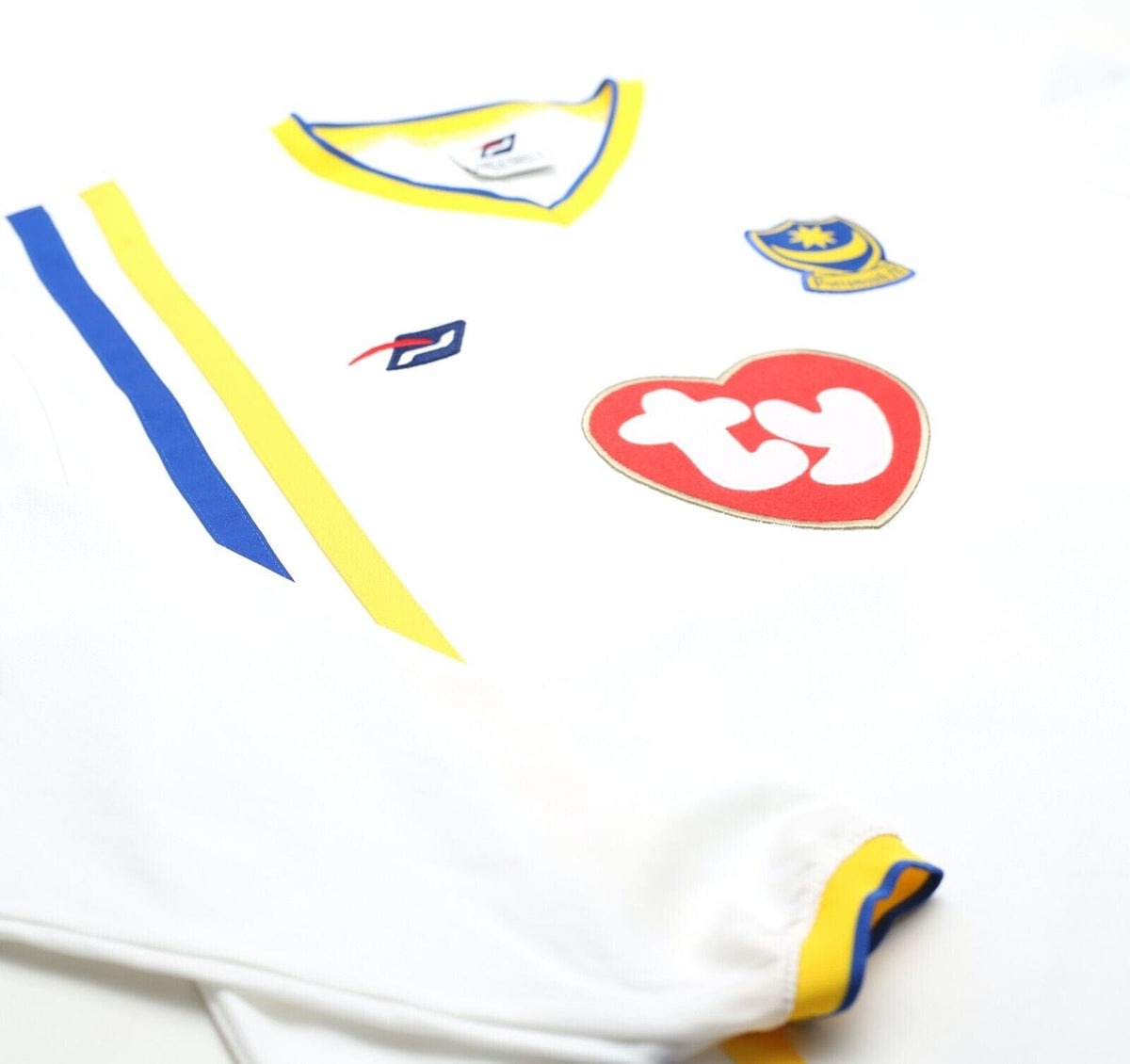 2004/05 YAKUBU #20 Portsmouth Vintage Long Sleeve Third Football Shirt (M)