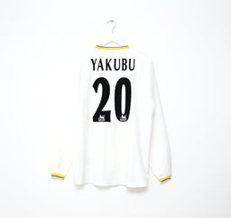 2004/05 YAKUBU #20 Portsmouth Vintage Long Sleeve Third Football Shirt (M)