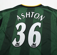 2004/06 ASHTON #36 NORWICH CITY Vintage XARA Away Football Shirt Jersey (L)
