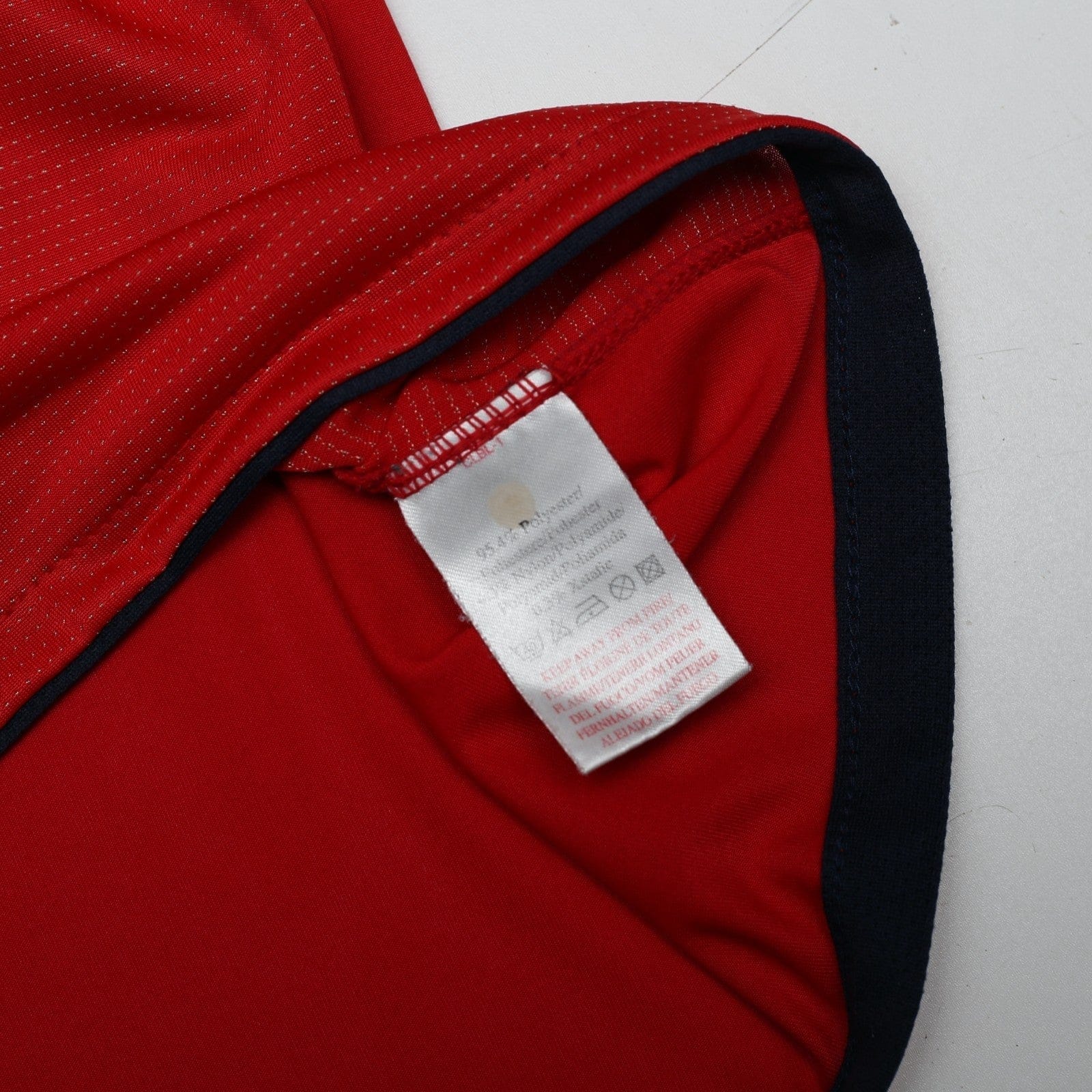 2004/06 Beckham #7 England Vintage Umbro Away Football Shirt (L) EURO 2004