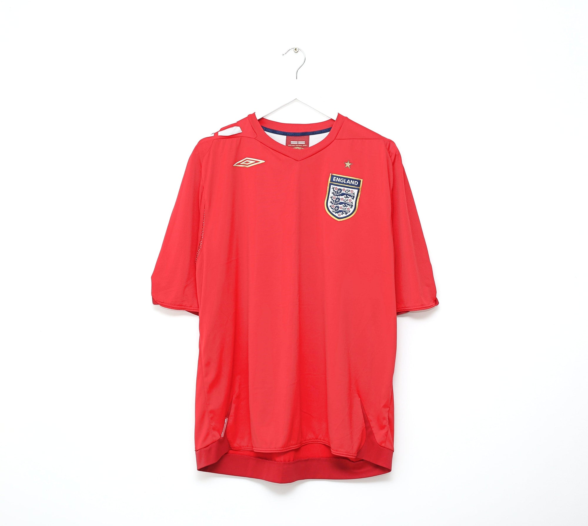 2004/06 ENGLAND Vintage Umbro Away Football Shirt (L)