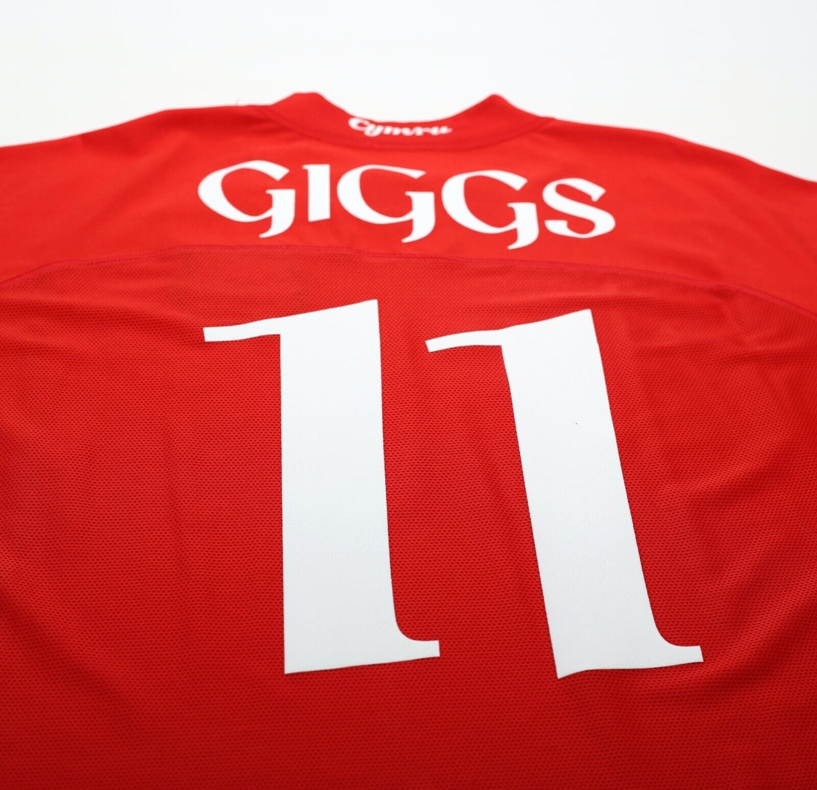 2004/06 GIGGS #11 Wales Vintage KAPPA Home Football Shirt Jersey (L/XXL)
