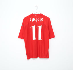 2004/06 GIGGS #11 Wales Vintage KAPPA Home Football Shirt Jersey (L/XXL)