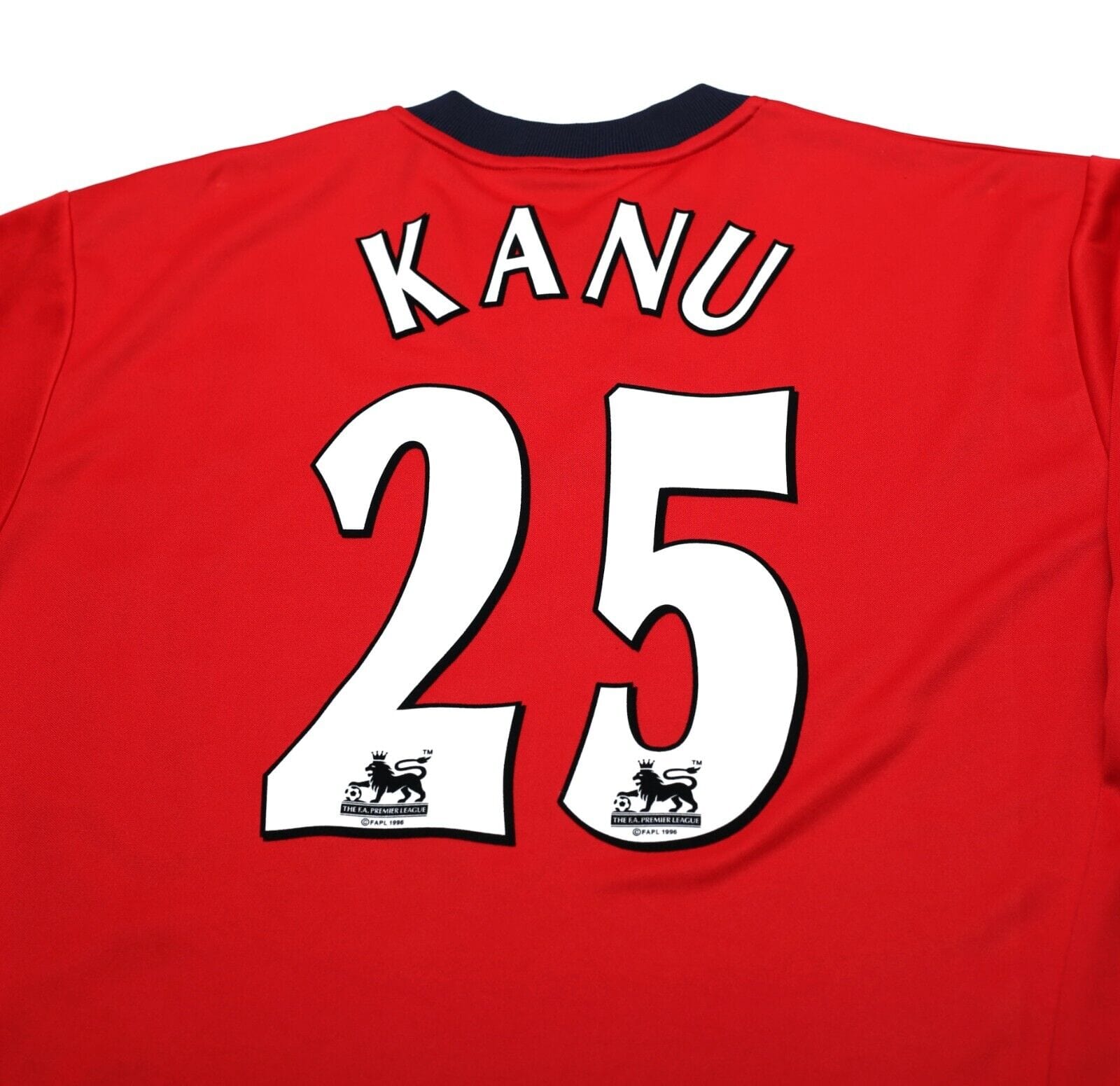 2004/06 KANU #25 West Brom Vintage Diadora LS Away Football Shirt (XL)