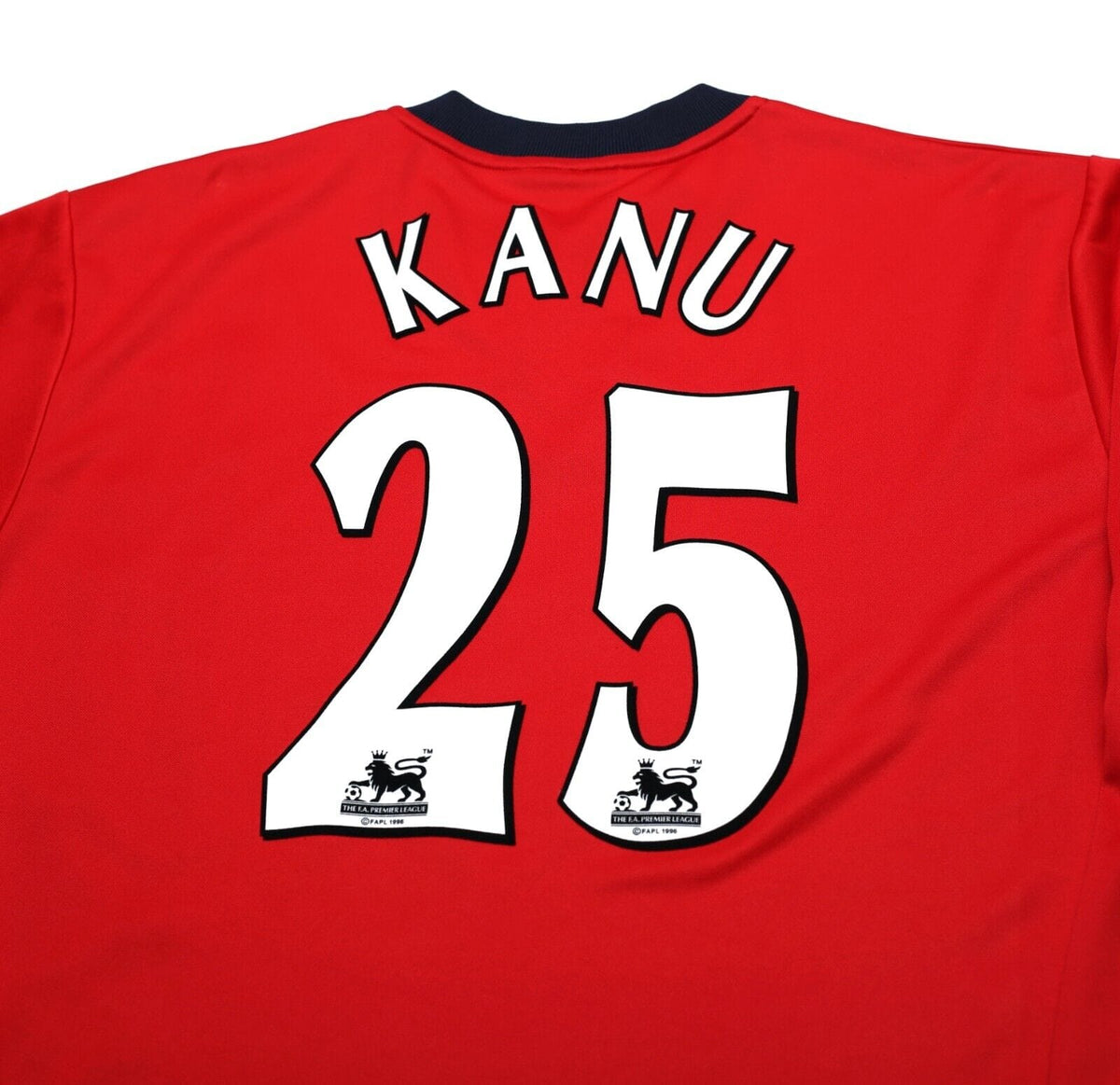 2004/06 KANU #25 West Brom Vintage Diadora LS Away Football Shirt (XL)