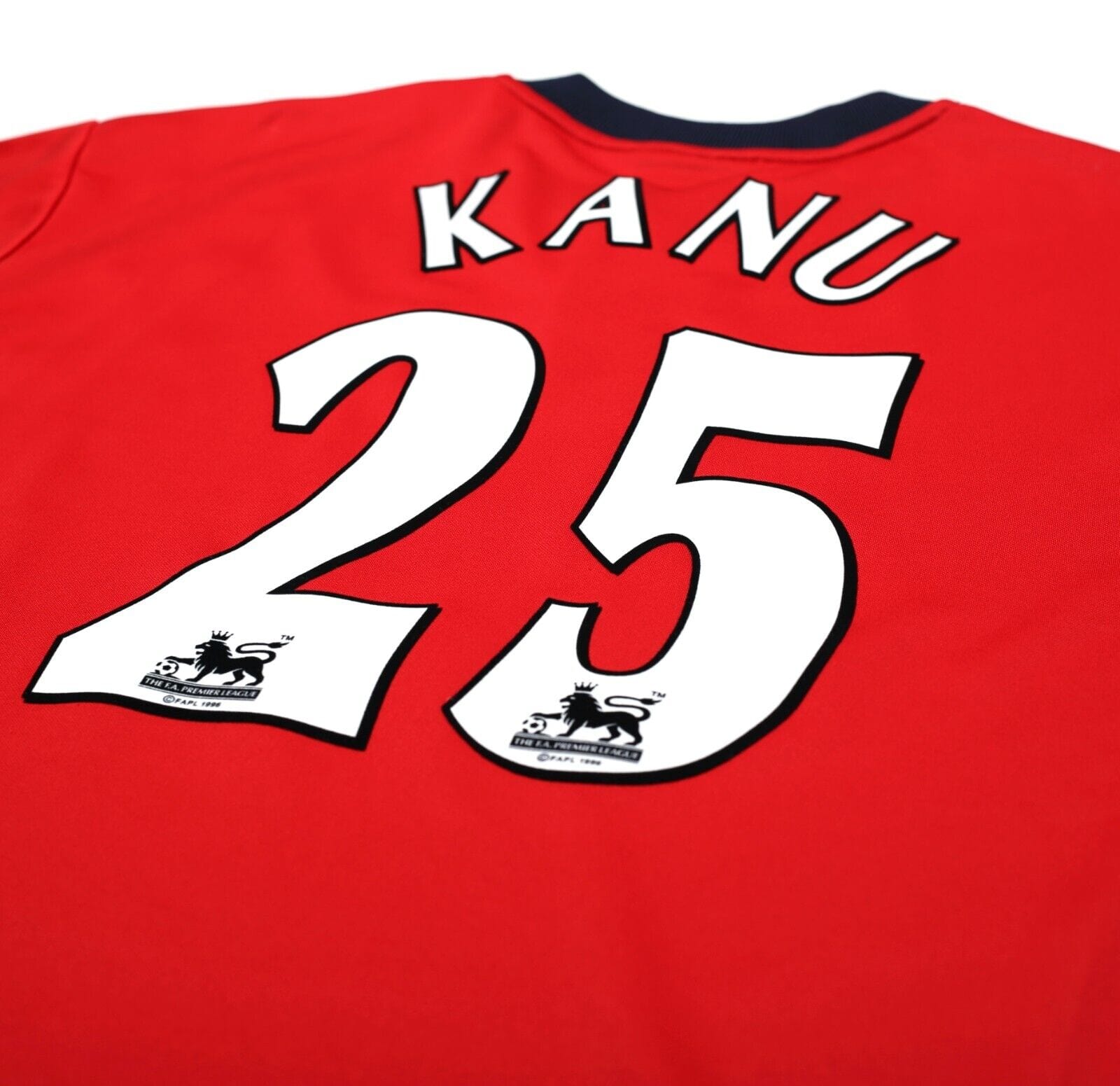 2004/06 KANU #25 West Brom Vintage Diadora LS Away Football Shirt (XL)