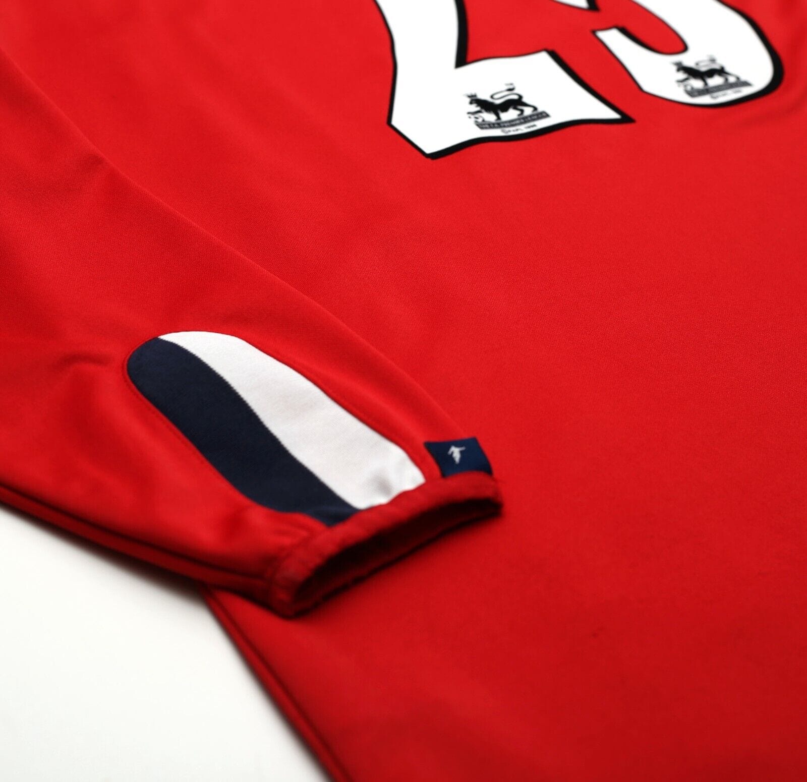 2004/06 KANU #25 West Brom Vintage Diadora LS Away Football Shirt (XL)