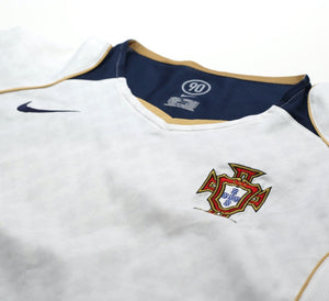 2004/06 PORTUGAL Vintage Nike Away Football Shirt (S) Euro 2004