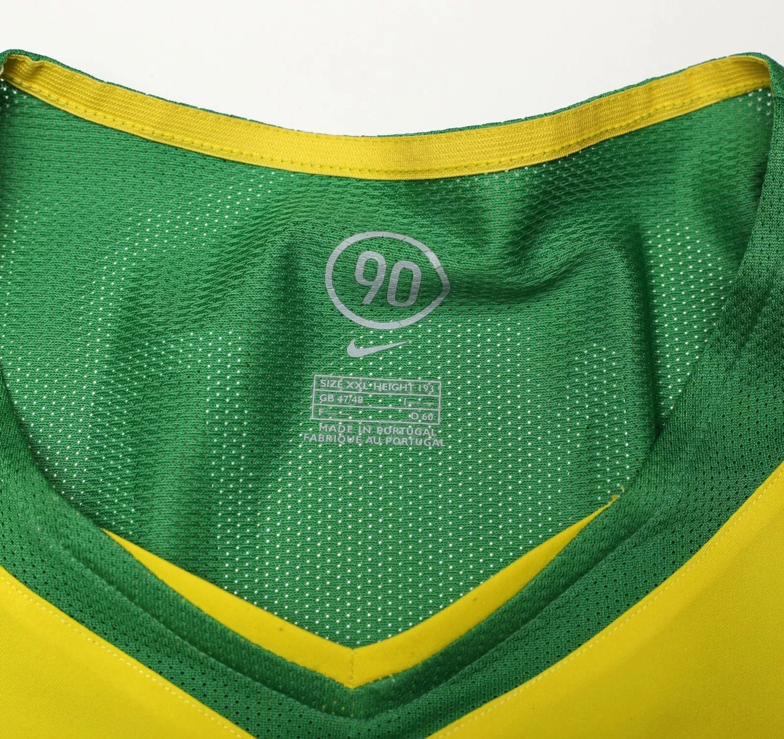 2004/06 RONALDINHO #10 Brazil Vintage Nike Home Football Shirt (XXL)