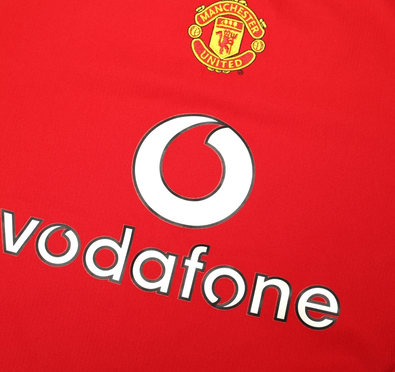 2004/06 RONALDO #7 Manchester United Vintage Nike Home Football Shirt (M)