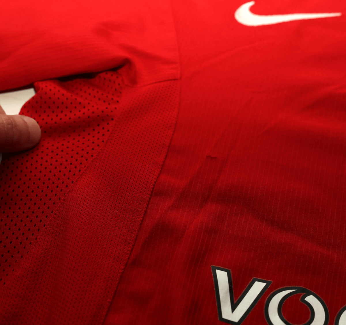 2004/06 RONALDO #7 Manchester United Vintage Nike Home Football Shirt (M)