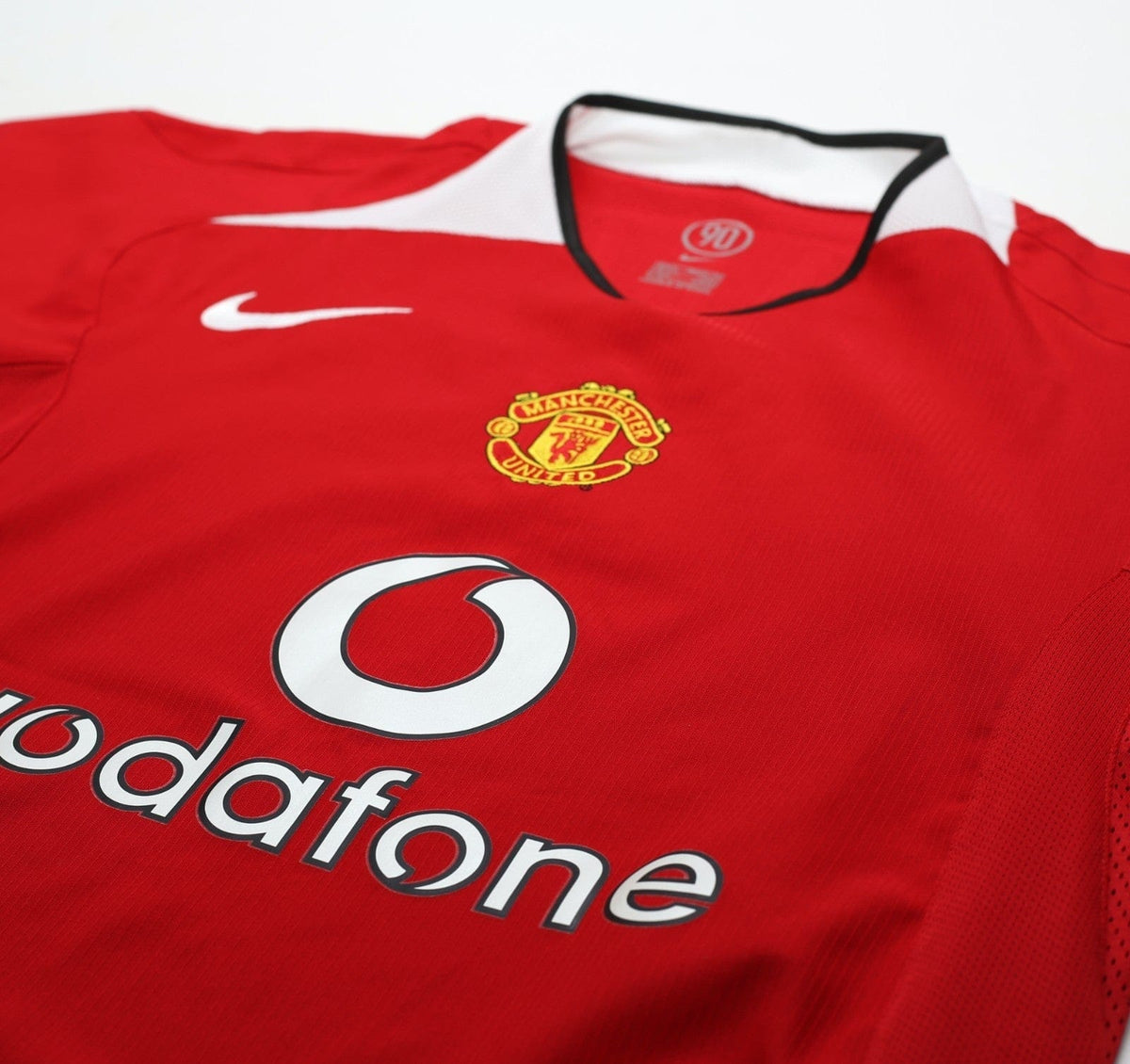 2004/06 RONALDO #7 Manchester United Vintage Nike Home Football Shirt (M)