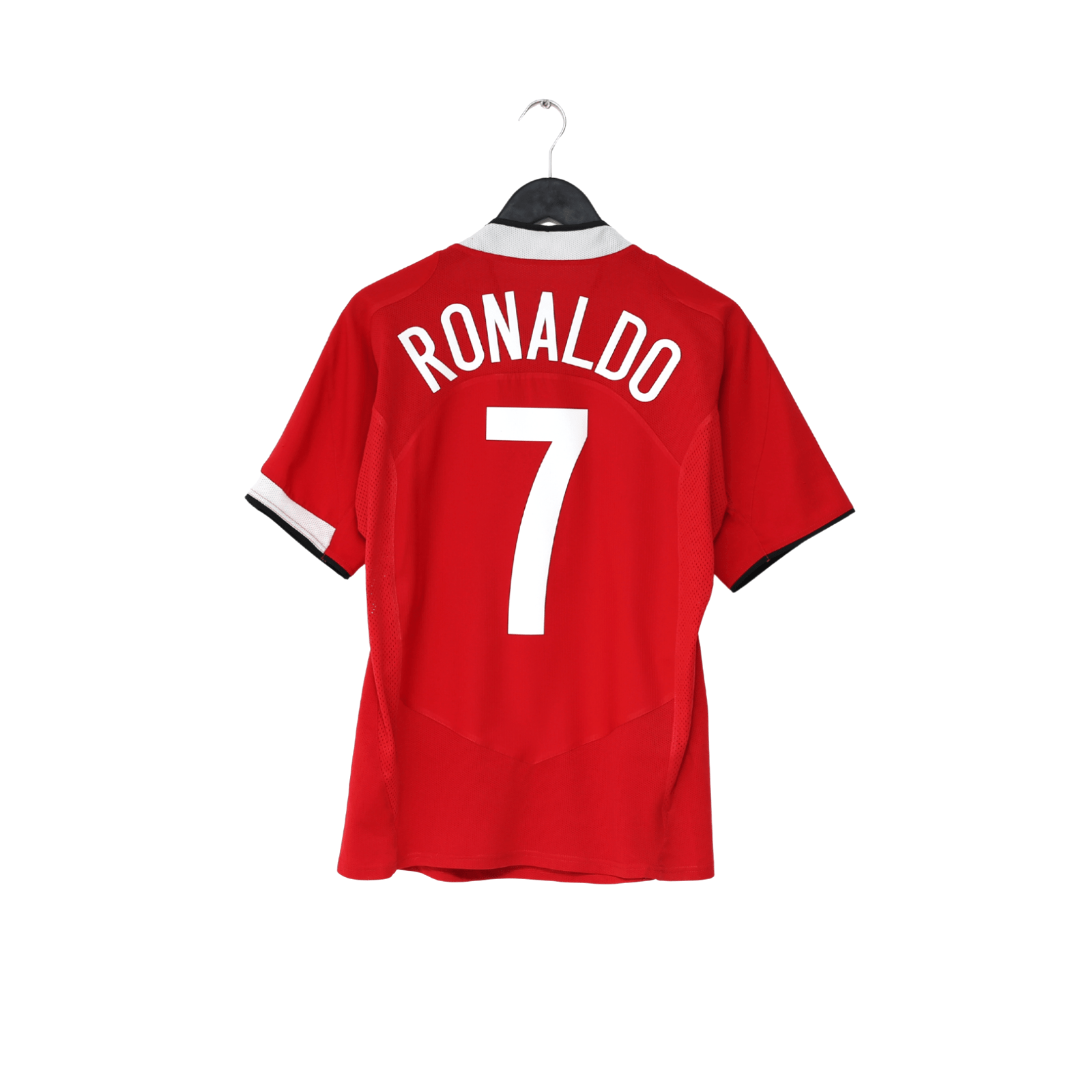 2004/06 RONALDO #7 Manchester United Vintage Nike Home Football Shirt (M)