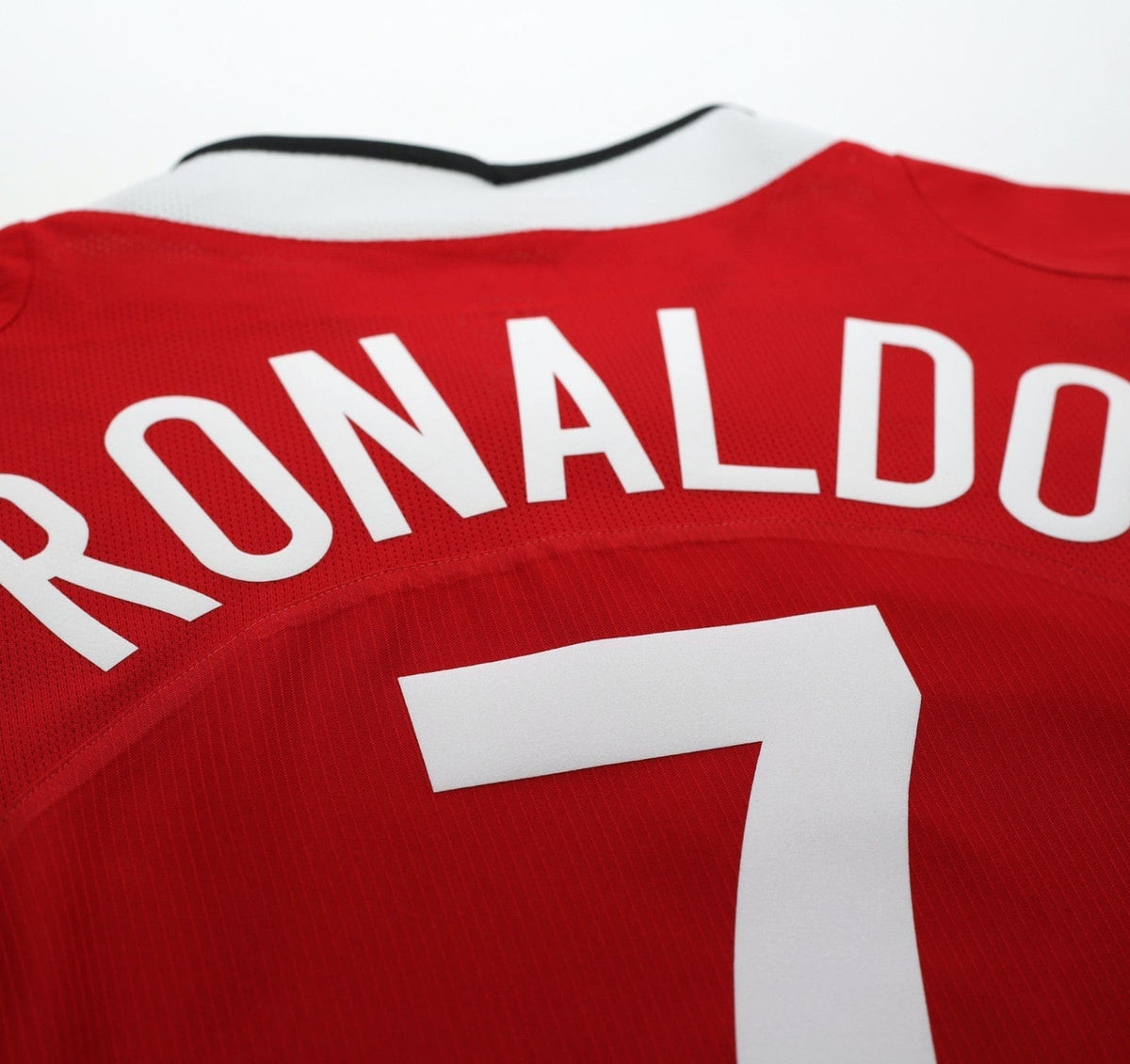 2004/06 RONALDO #7 Manchester United Vintage Nike Home Football Shirt (M)