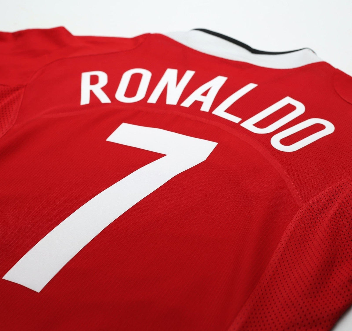 2004/06 RONALDO #7 Manchester United Vintage Nike Home Football Shirt (M)