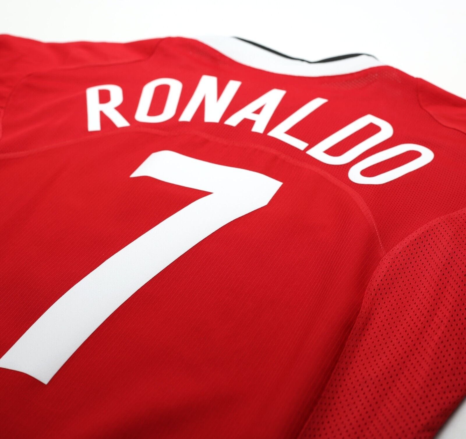 2004/06 RONALDO #7 Manchester United Vintage Nike Home Football Shirt (M)