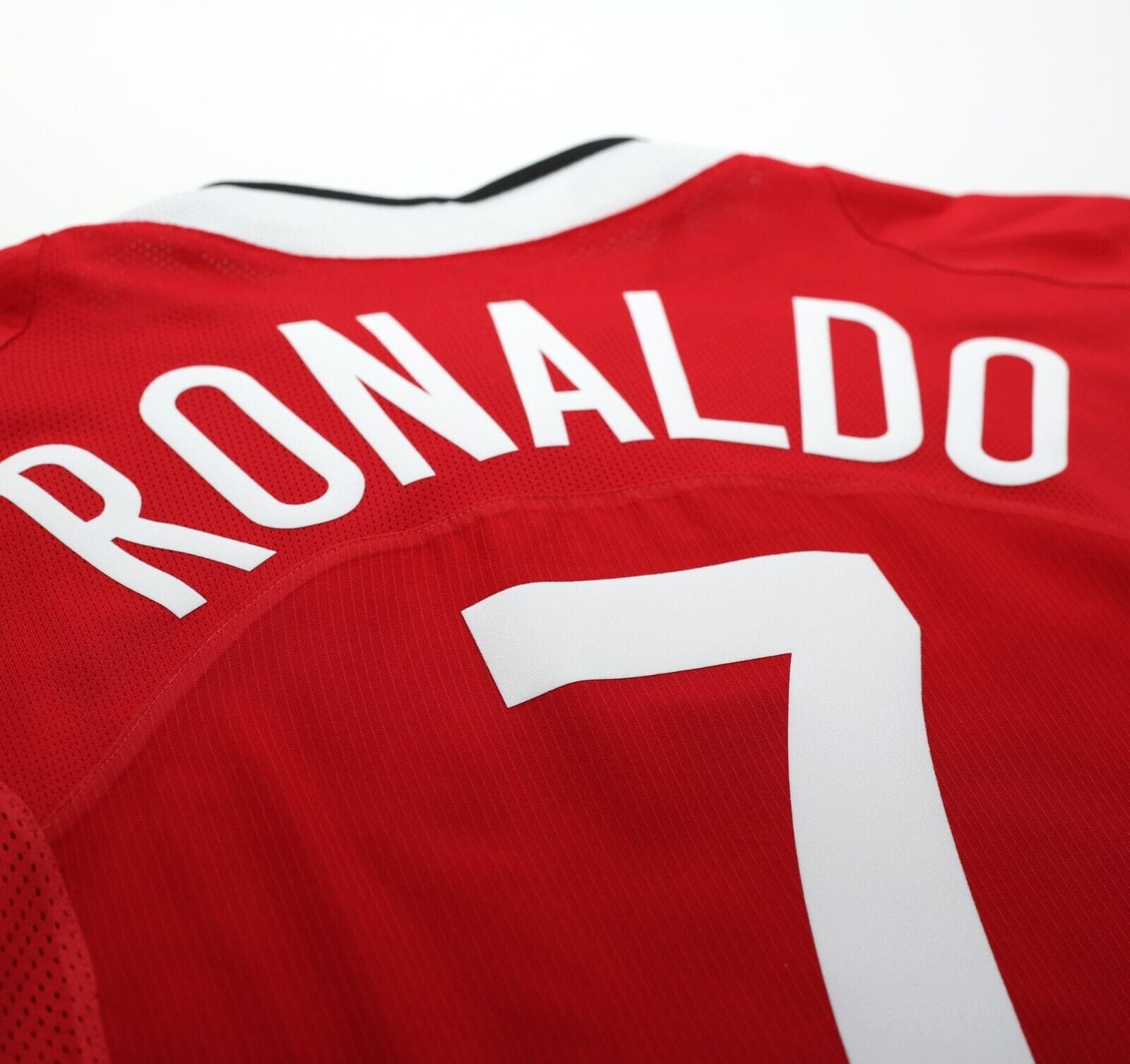 2004/06 RONALDO #7 Manchester United Vintage Nike Home Football Shirt (M)