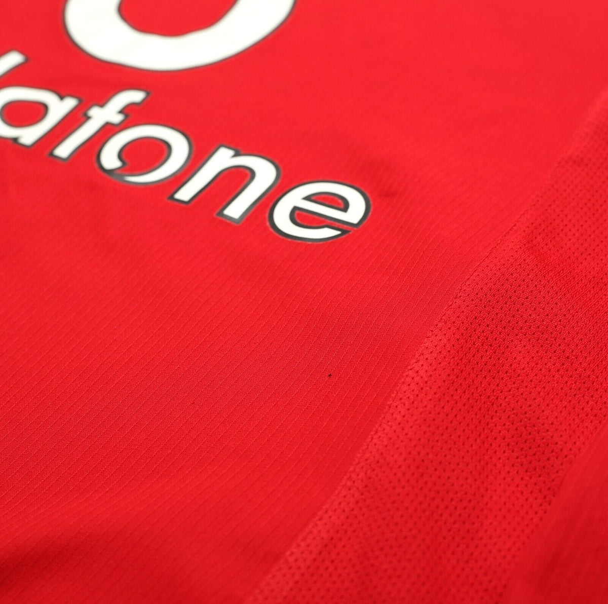 2004/06 RONALDO #7 Manchester United Vintage Nike UCL LS Home Football Shirt (L)