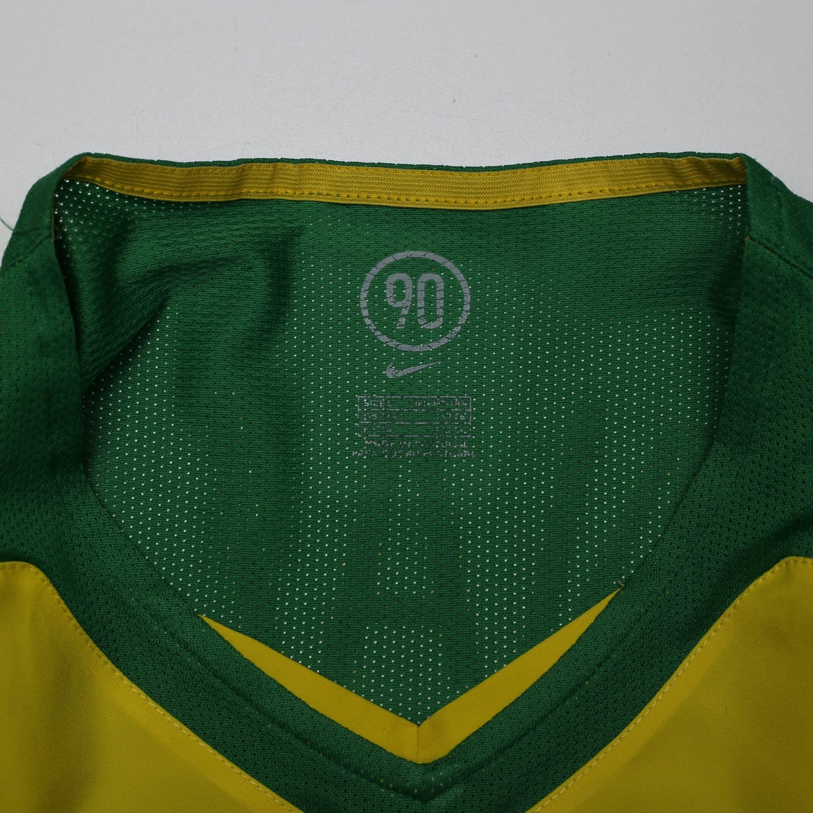 2004/06 Ronaldo #9 Brazil Vintage Nike Home Football Shirt (L) Total 90