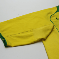 2004/06 Ronaldo #9 Brazil Vintage Nike Home Football Shirt (L) Total 90