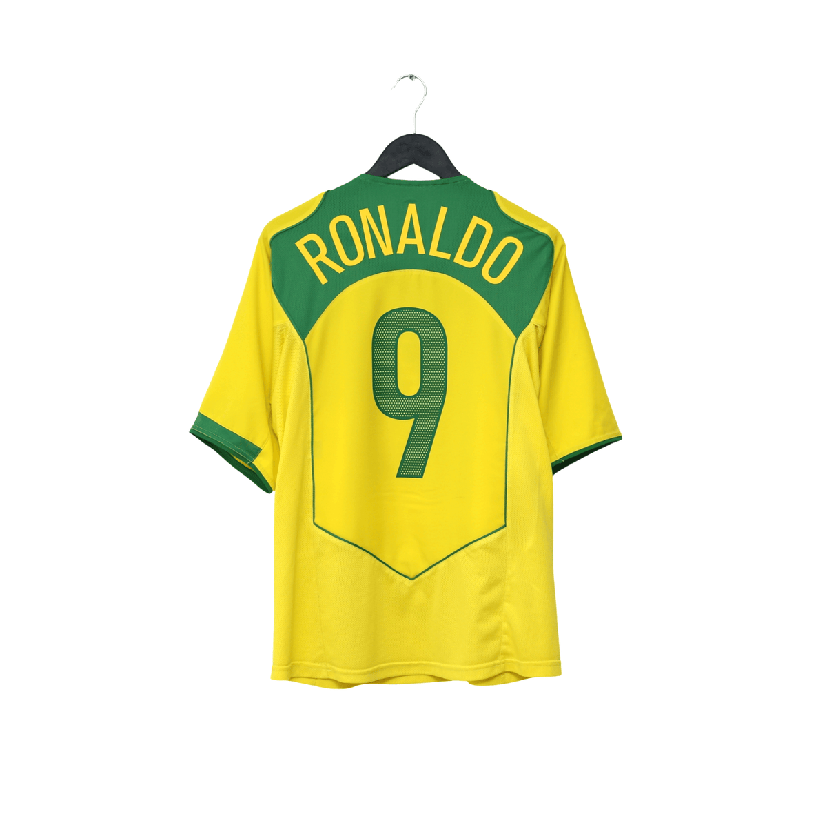 2004/06 Ronaldo #9 Brazil Vintage Nike Home Football Shirt (L) Total 90