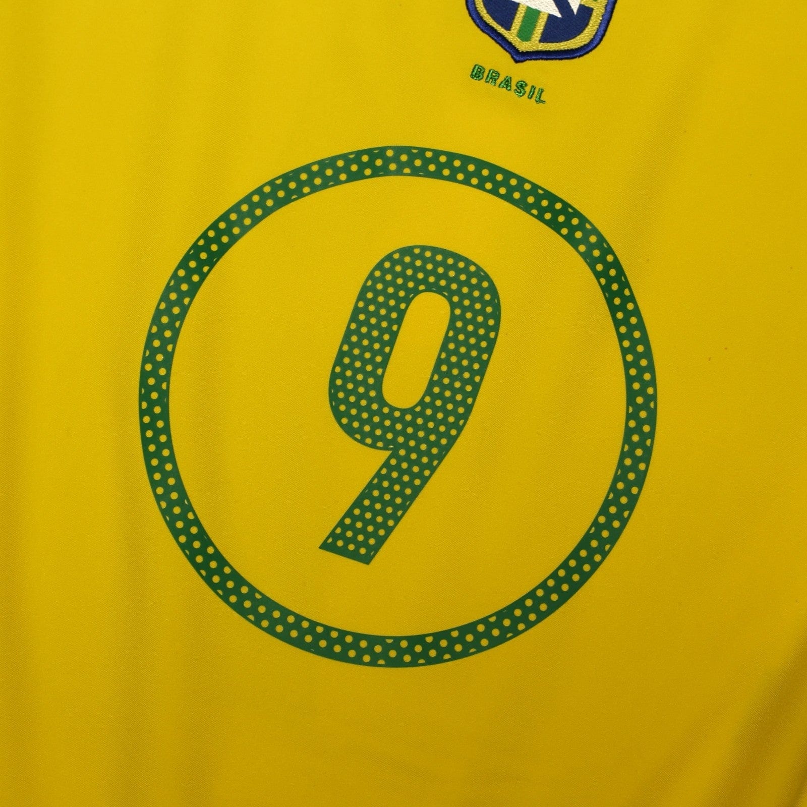 2004/06 Ronaldo #9 Brazil Vintage Nike Home Football Shirt (L) Total 90